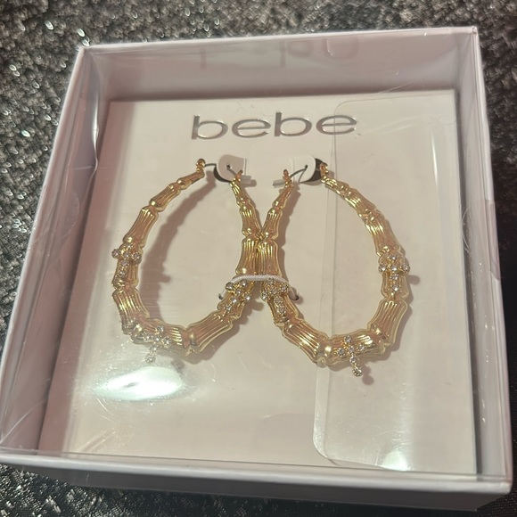 BEBE EARRINGS - Picture 1 of 2
